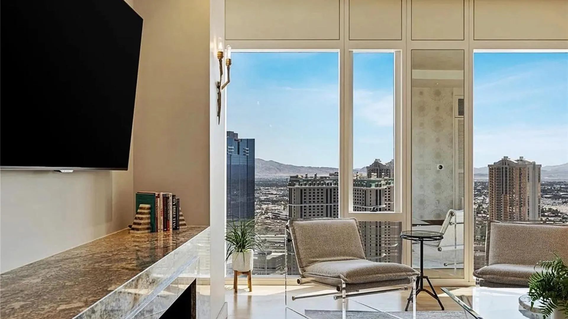 Elegant Two-Bedroom Corner Residence Las Vegas Appartamento