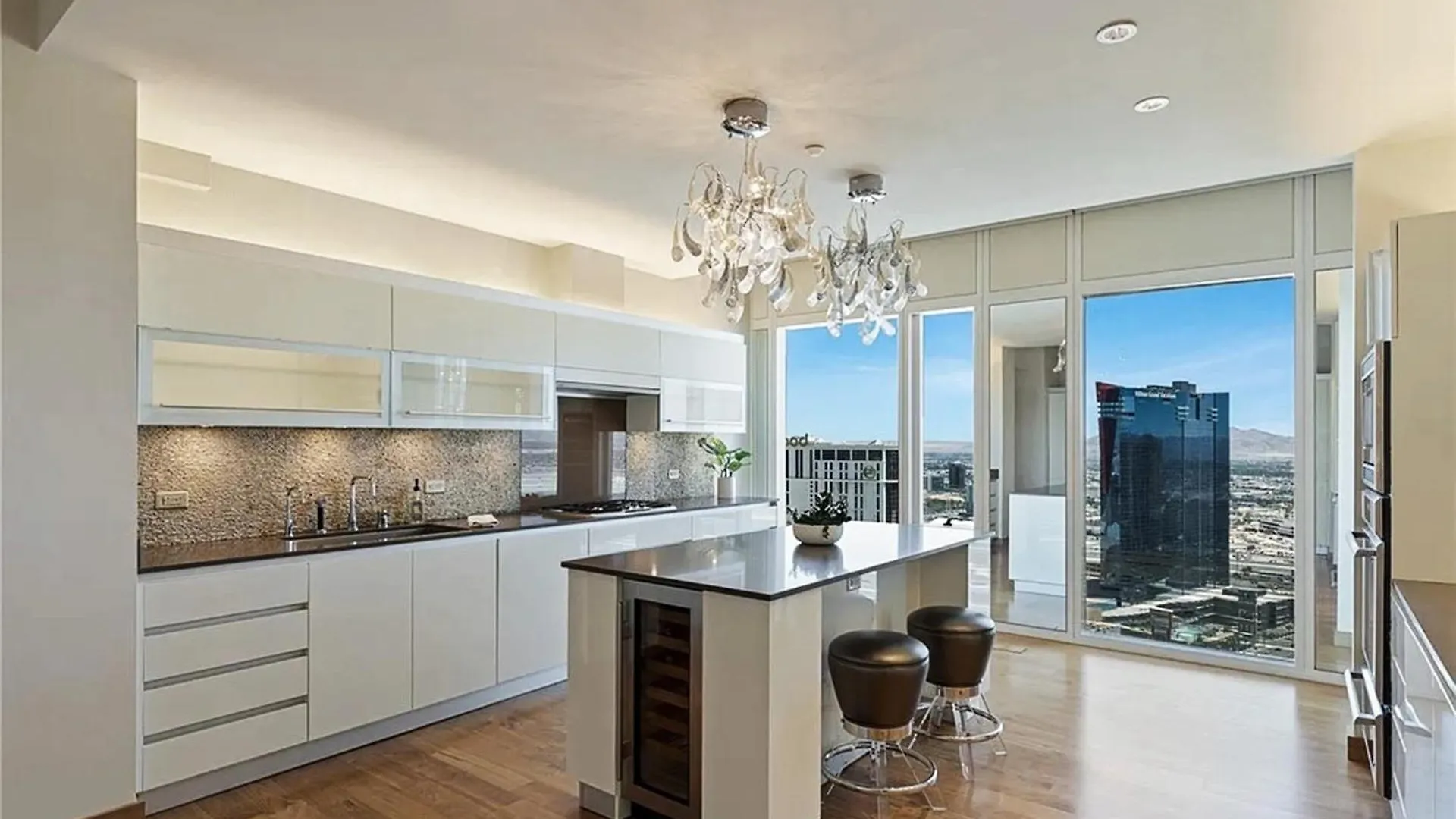 Elegant Two-Bedroom Corner Residence Las Vegas Appartamento